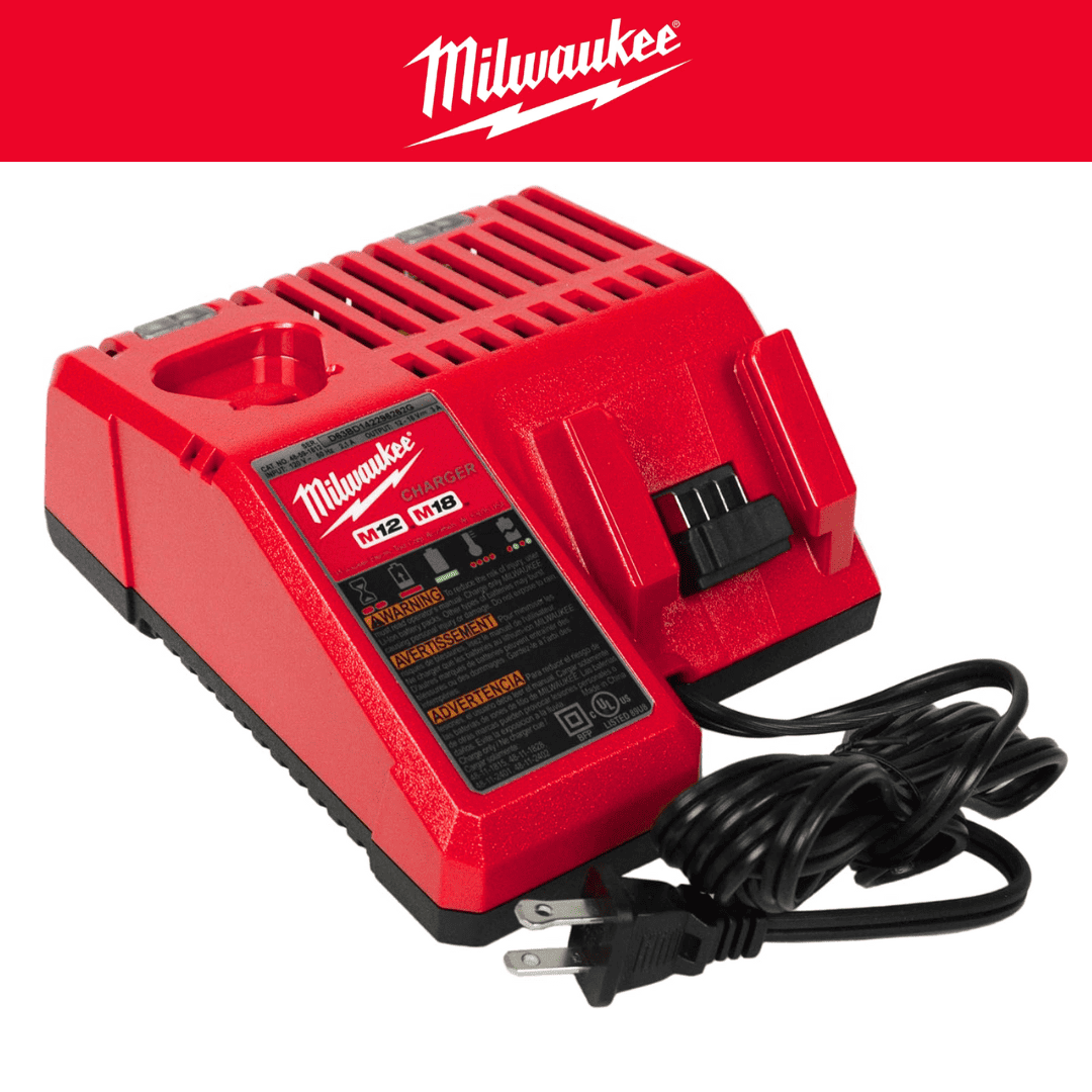 CARGADOR DE BATERIAS MILWAUKEE 48-59-1812 - COD:100671