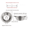 MUELA DE DIAMANTE  DE GRAMO 200 - COD:100356