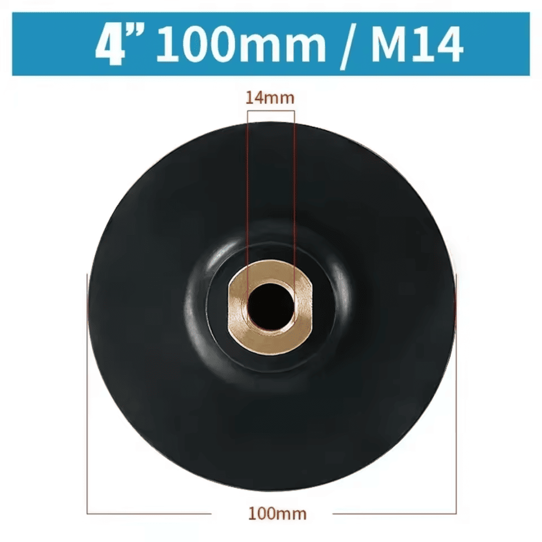 SOPORTE FLEXIBLE PARA PULIDO 100MM – M14 -100998
