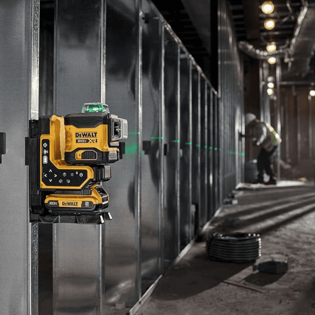 Kit Nivel Láser 3x360° DeWalt 20V MAX (DCLE34035D1) - COD: