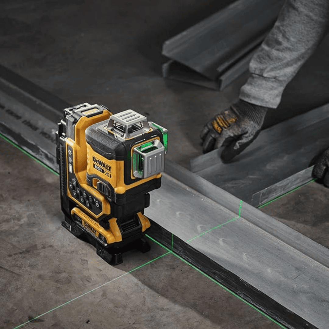 Kit Nivel Láser 3x360° DeWalt 20V MAX (DCLE34035D1) - COD:
