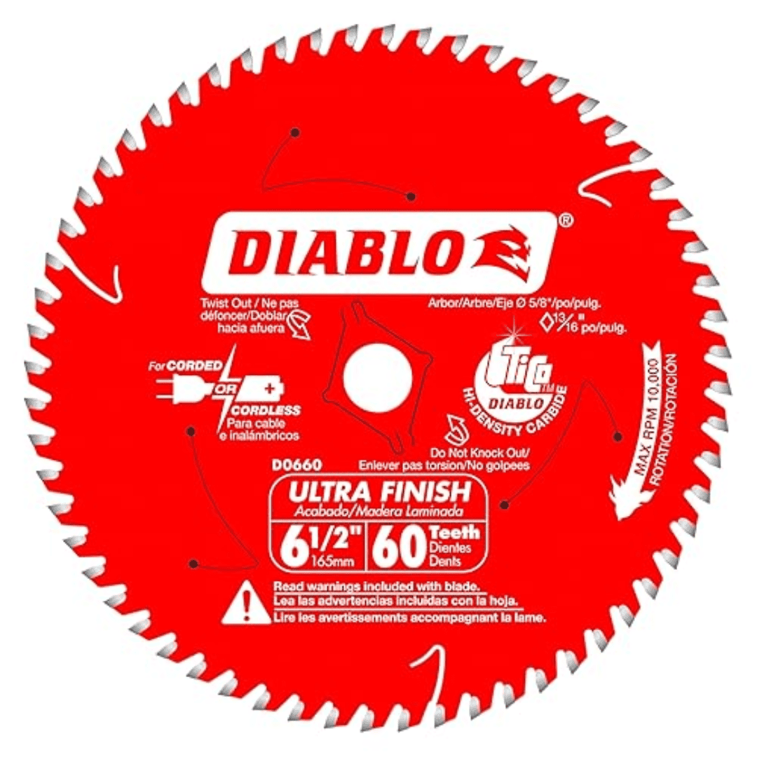 Discos de Sierra Diablo 6-1/2" a 10" - COD:100577-