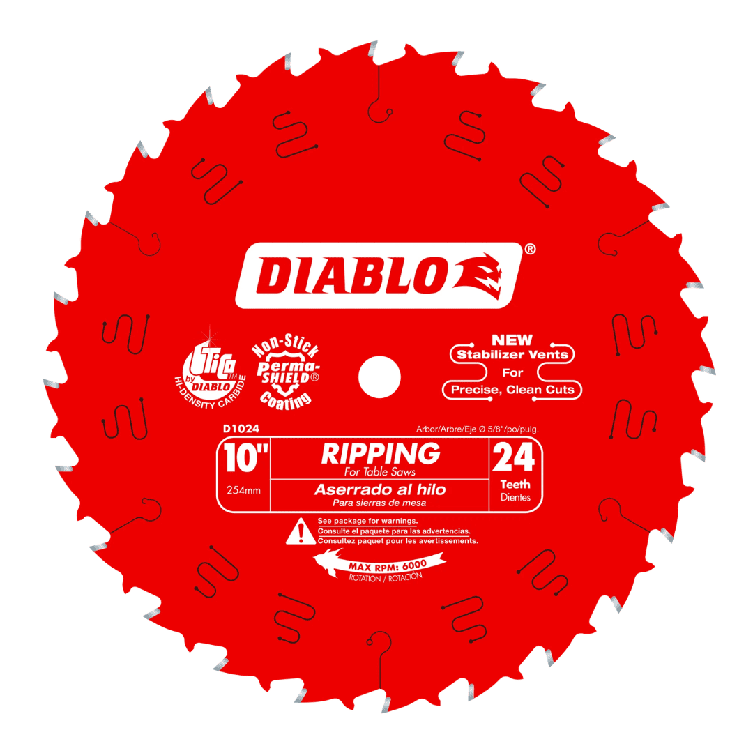 Discos de Sierra Diablo 6-1/2" a 10" - COD:100577-