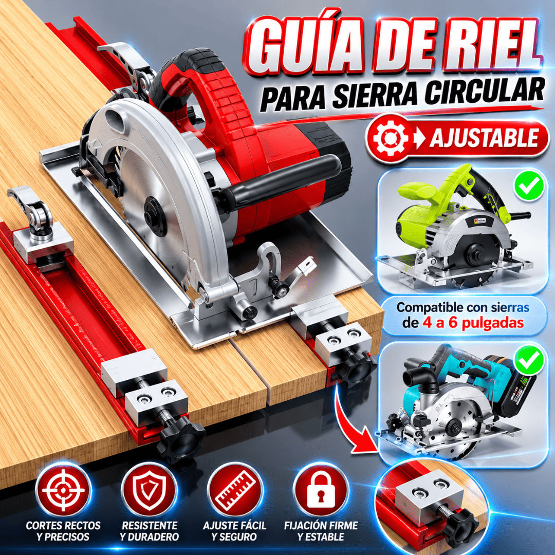 GUÍA AJUSTABLE PARA SIERRA CIRCULAR - COD:100024