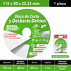 DISCO PROFESIONAL SUPERFINO - 115 MM - COD:101012