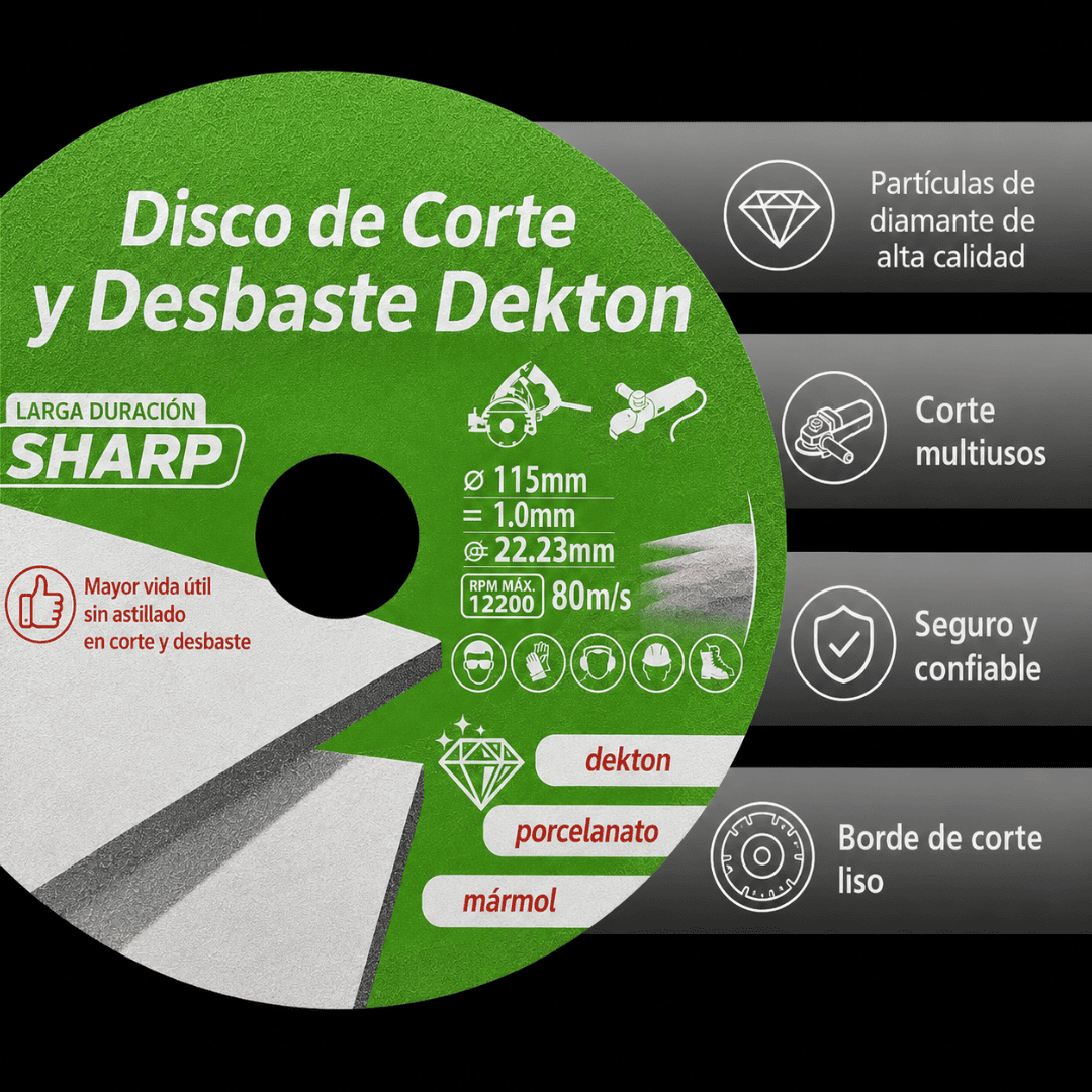 DISCO PROFESIONAL SUPERFINO - 115 MM - COD:101012