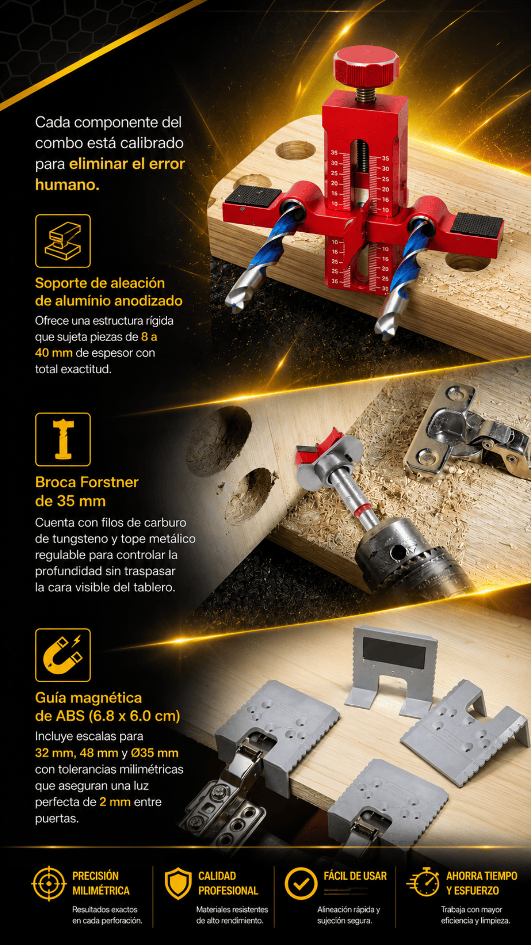 COMBO PARA PUERTAS - (100999 - 100755 - 100109)