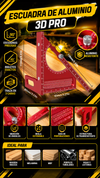 ESCUADRA DE  ALUMINIO 3D PRO - 101034