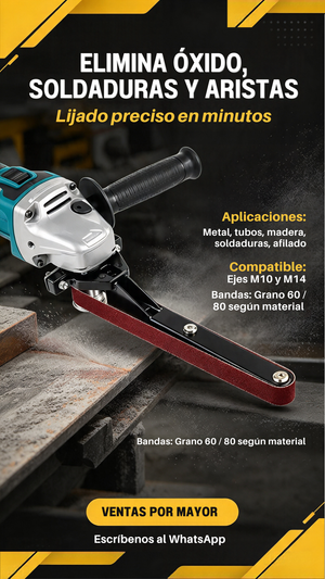 ADAPTADOR DE LIJADOR PARA AMOLADORA 115MM - 101037