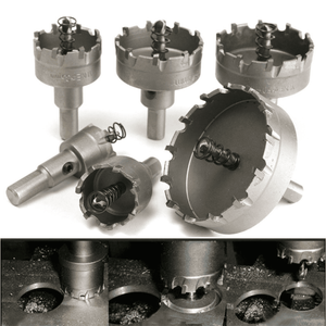 SET 6 BROCAS COPA CARBURADAS ACERO De 22, 30, 35, 45, 55 y 65mm - COD:100494
