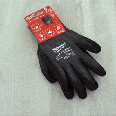 GUANTES ANTICORTE NIVEL 5 TALLA M – MILWAUKEE 48-73-8651 - COD:100587