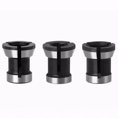 SET 3 PROS ADAPTADOR PARA RUTEADORA 6, 1/4 y 8mm - COD:100615