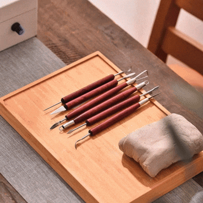 KIT 6 PCS PARA TALLADO DOBLE PUNTA - COD:100006