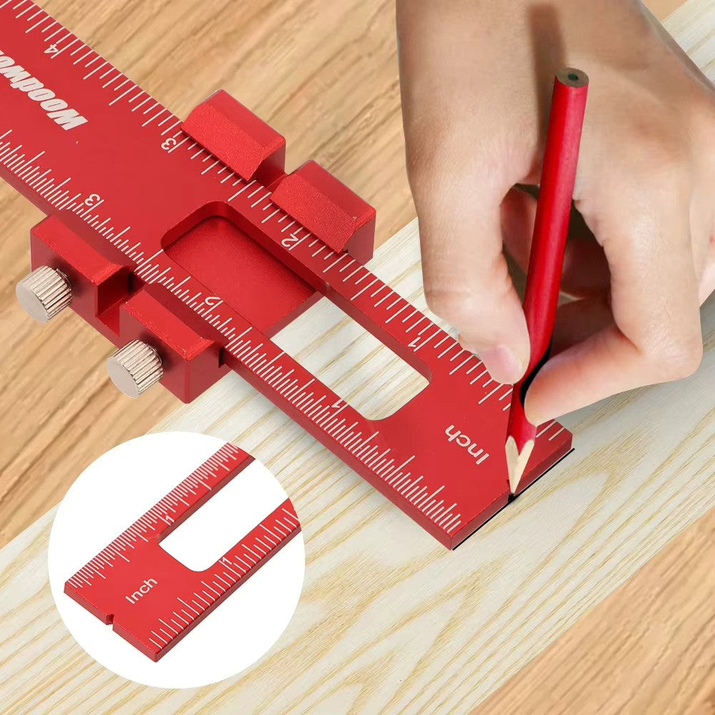 ESCUADRA  COMBINACIÓN PRO 16CM - COD:100208