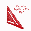 Escuadra Rápida de 7" Aluminio PRO - (COD:100222 - 100226)