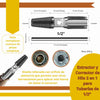 EXTRACTOR Y CORRECTOR  DE HILO PARA TUBERÍA DE 1/2"& 3/4" - 2 EN 1 - (COD:100250 - 100251)