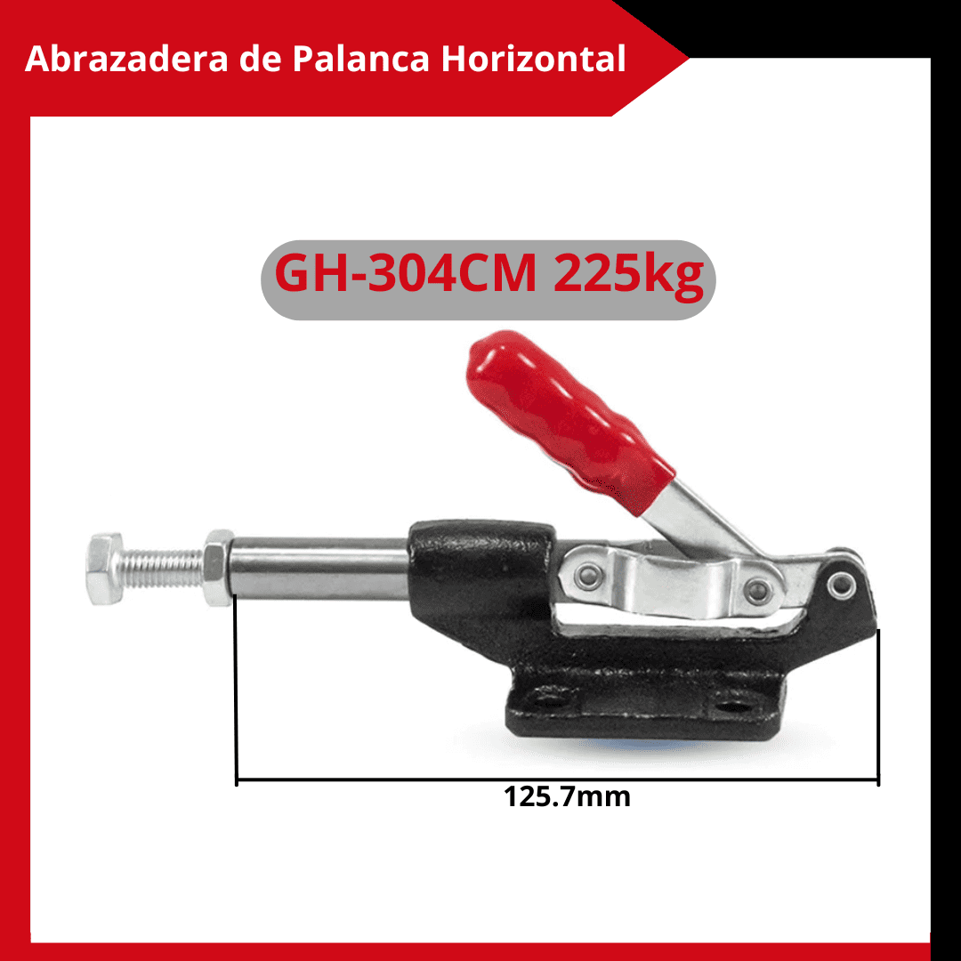ABRAZADERA PALANCA HORIZ - (COD:100014 - 100017 - 100019 - 100015 - 100016 - 100018)