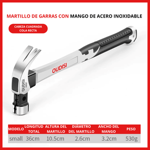 MARTILLO CON AGARRE MAGNETICO DE 36CM - COD:100347