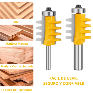 FRESA ENSAMBLE TIPO DEDOS  Vástago 1/2 - COD:100281
