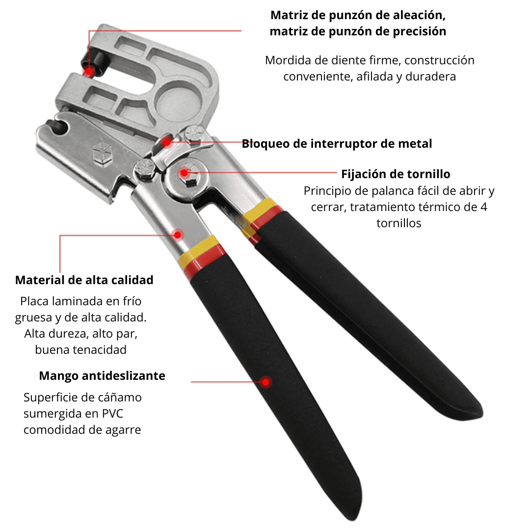 CRIMPADORA PARA DRYWALL - Para perfiles metálicos - COD:100163