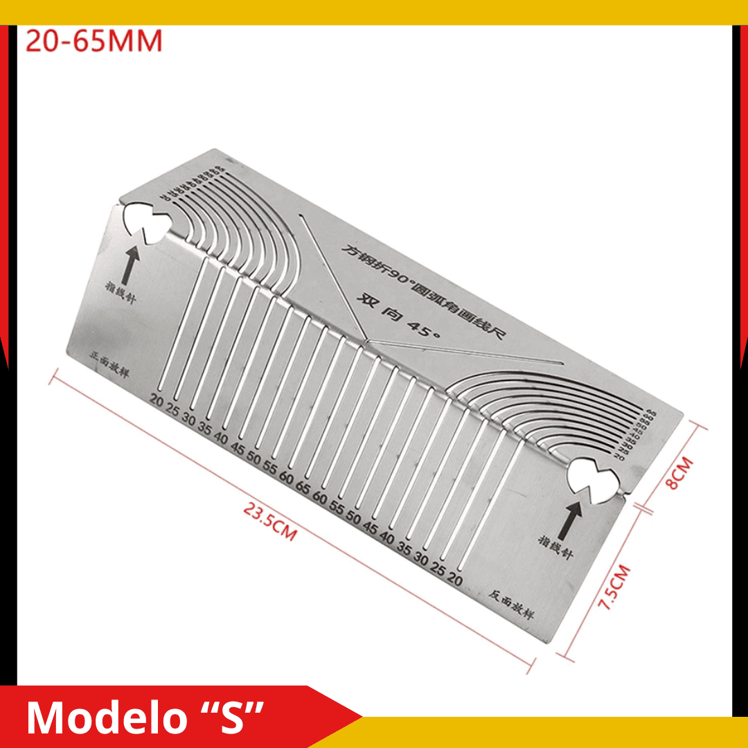ESCUADRA 3D Modelos “S” y “XL” - COD:100232 - 100233