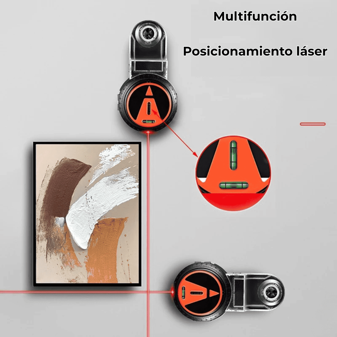 COLECTOR DE POLVO CON NIVEL LASER - COD:100616