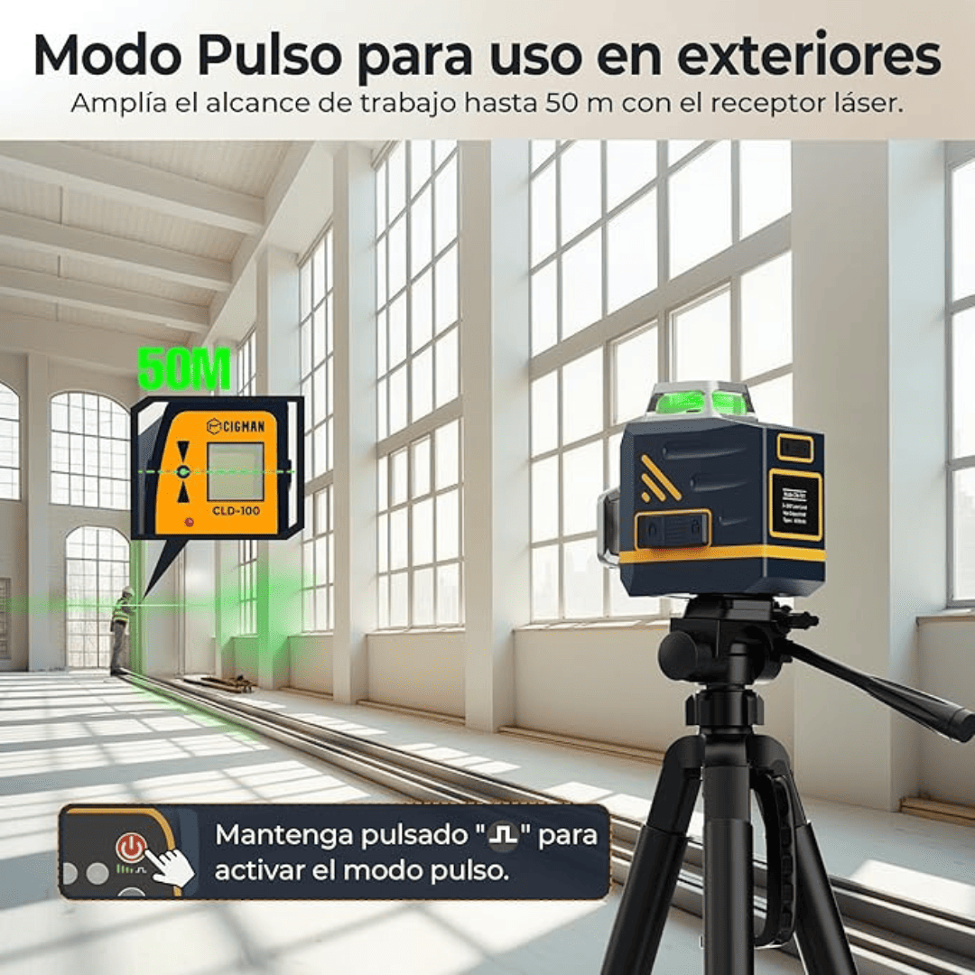 NIVEL LASER CIGMAN CM701 - COD:100750