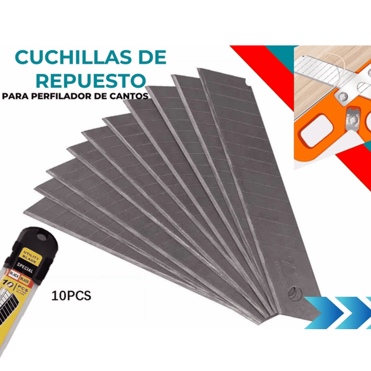 PERFILADOR DE CANTOS 3 EN 1 - (COD:100364 - 100165 - 100434)