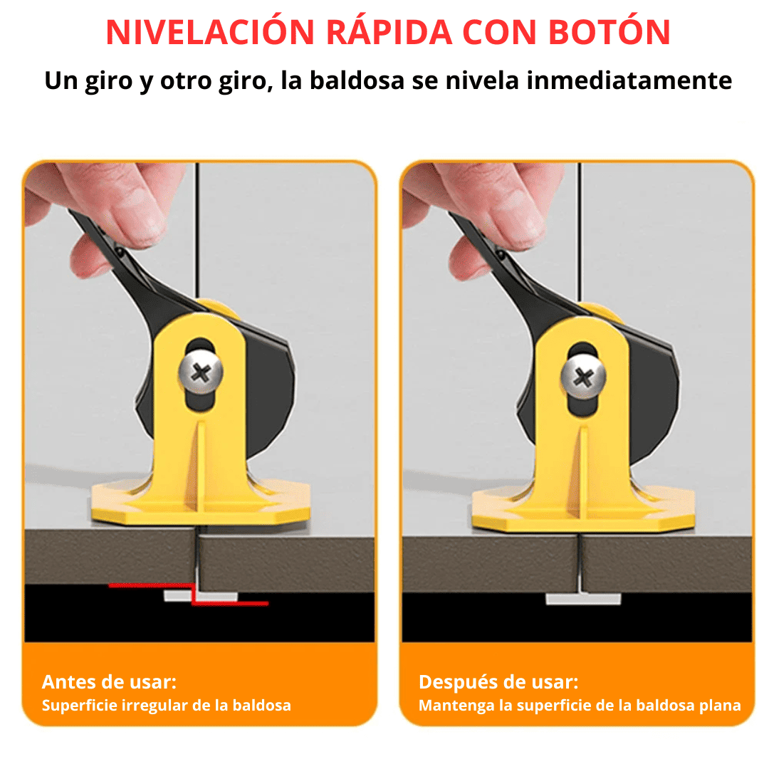 50 NIVELADORES REUTILIZABLES DE PALANCA - COD:100360