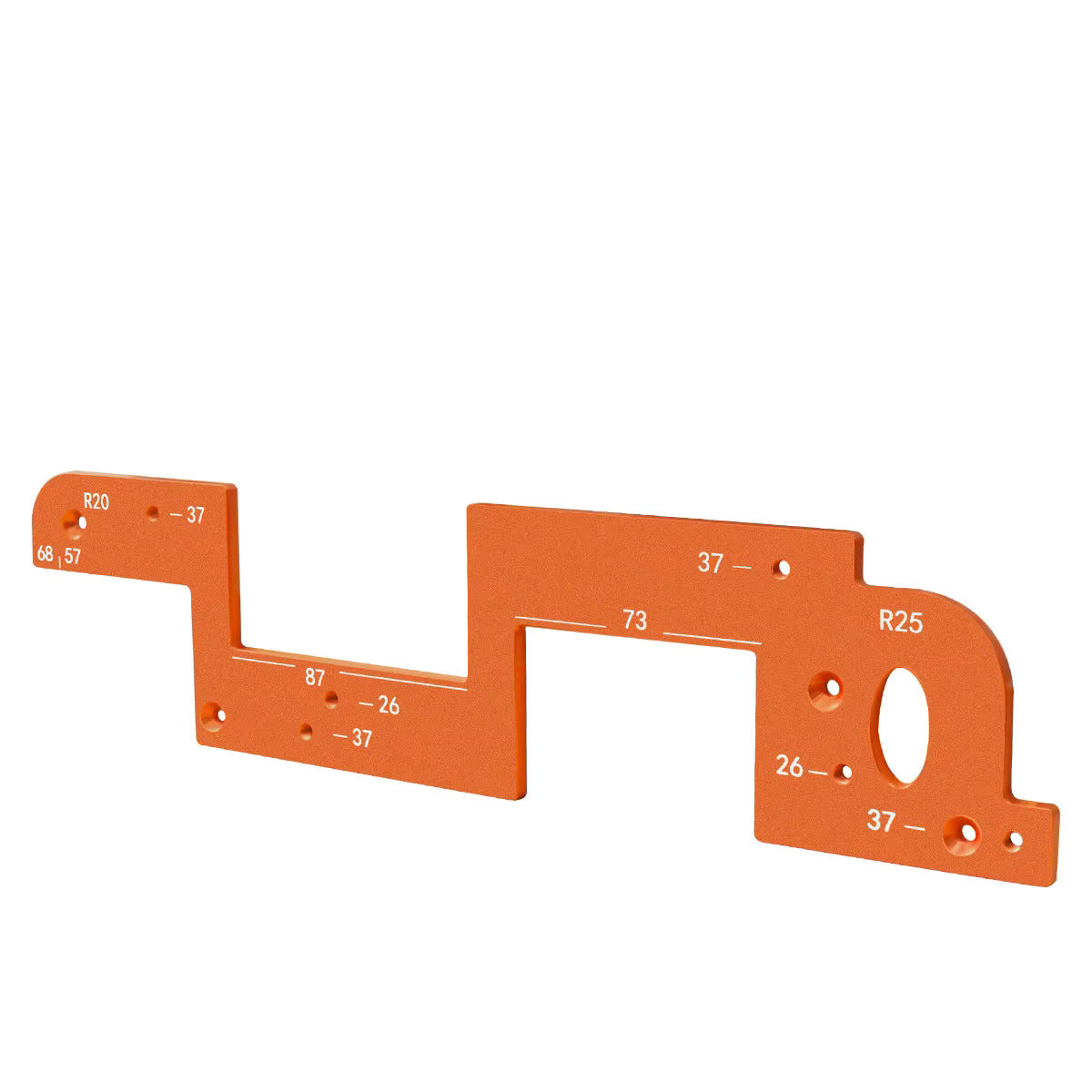 Plantilla de Ranura para Manijas Ocultas - En Aluminio - COD:100381