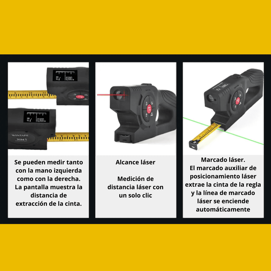 DISTANCIOMETRO 3 EN 1 - COD:100758