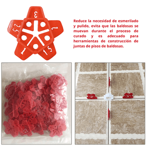 50 ESPACIADORES REUTILIZABLE 5 EN 1 - COD:100234