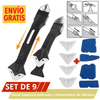 APLICADOR Y REMOVEDOR DE SILICONA 5 EN 1 & SET 4 PCS - COD:100465 - 100057