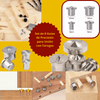 SET 8 GUIAS METALICAS PARA UNION CON TARUGOS - COD:100500
