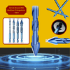 SET 4 BROCAS PRO MULTIUSOS TRIANGULARES - COD:100118