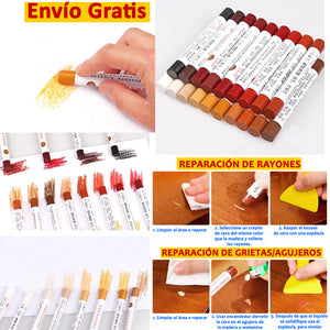 KIT DE 20 CERAS PARA REPARACION - COD:100314
