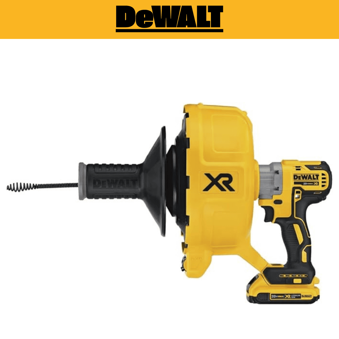 DESTAPADOR DE CAÑERÍAS XR CAP.MÁX. CABLE 35' (10,6M) DEWALT DCD200B - COD:100728