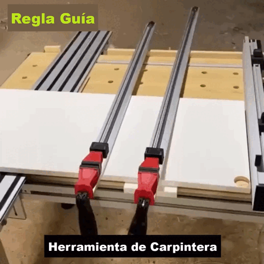 REGLA GUIA PARA CORTE O FRESADO 1.5M - COD:100446