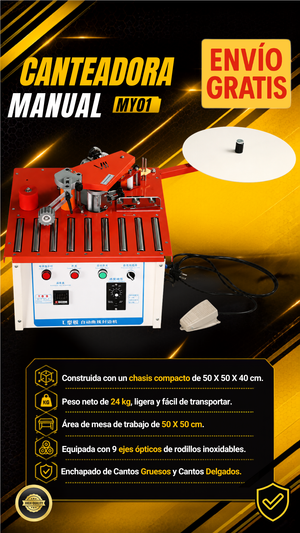 CANTEADORA MANUAL MY01 - COD:100203