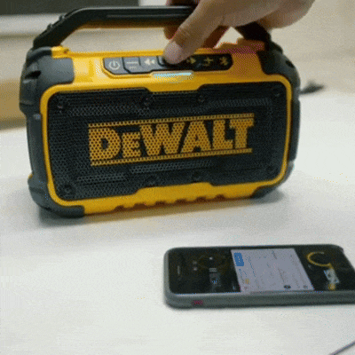 Parlante Altavoz 12V / 20V Bluetooth DCR010 Dewalt - COD:100725