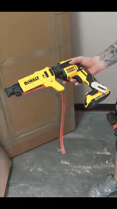 TIRA REUTILIZABLE PARA ATORNILLADOR DE DRYWALL ROJO - 100697