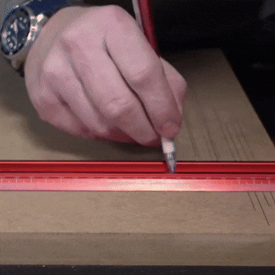 REGLA DE ALUMINIO TIPO T - TRAZADOR DE LÍNEAS - COD:100441