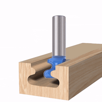 Fresa para Tiradores y Manijas Ocultas Vástago 1/4"- 100507