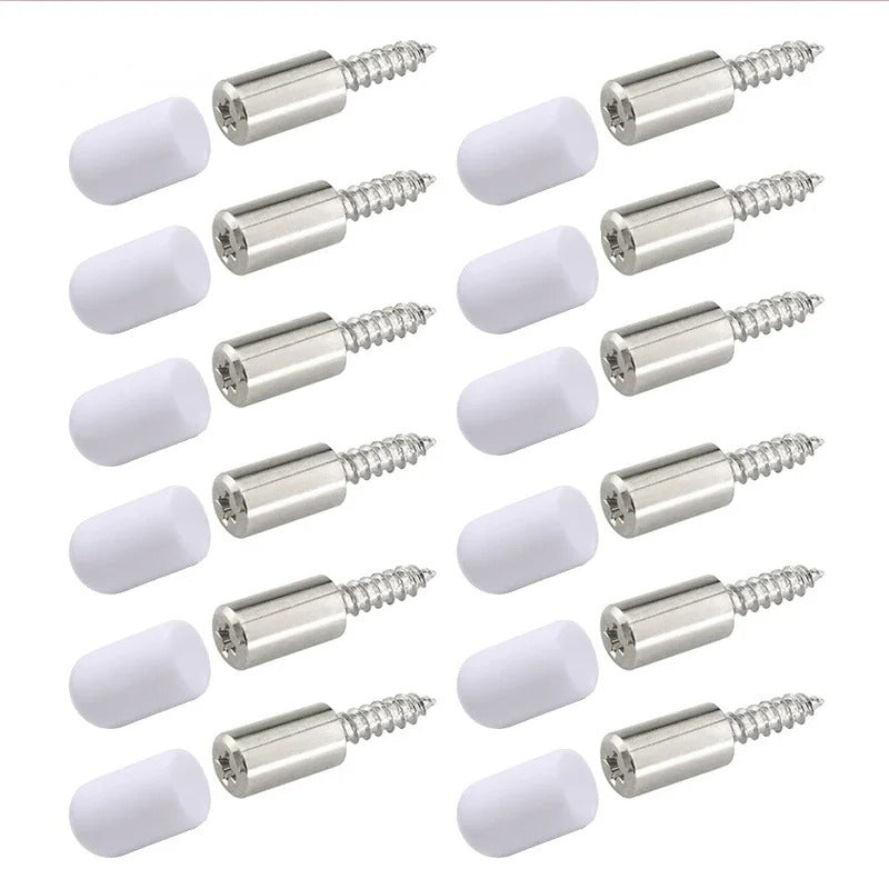 Soporte Metal Tipo Tornillo - Para Estante - (COD:100519 - 100518 - 100517)