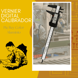 VERNIER DIGITAL CALIBRADOR & ACERO INOXIDABLE - COD:100576 - 100122
